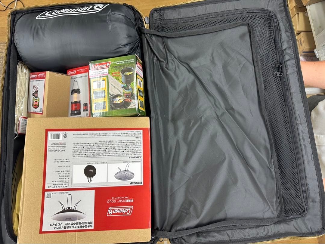 【新品未使用品】Coleman コールマン ソロキャンプ スタートパッケージフル