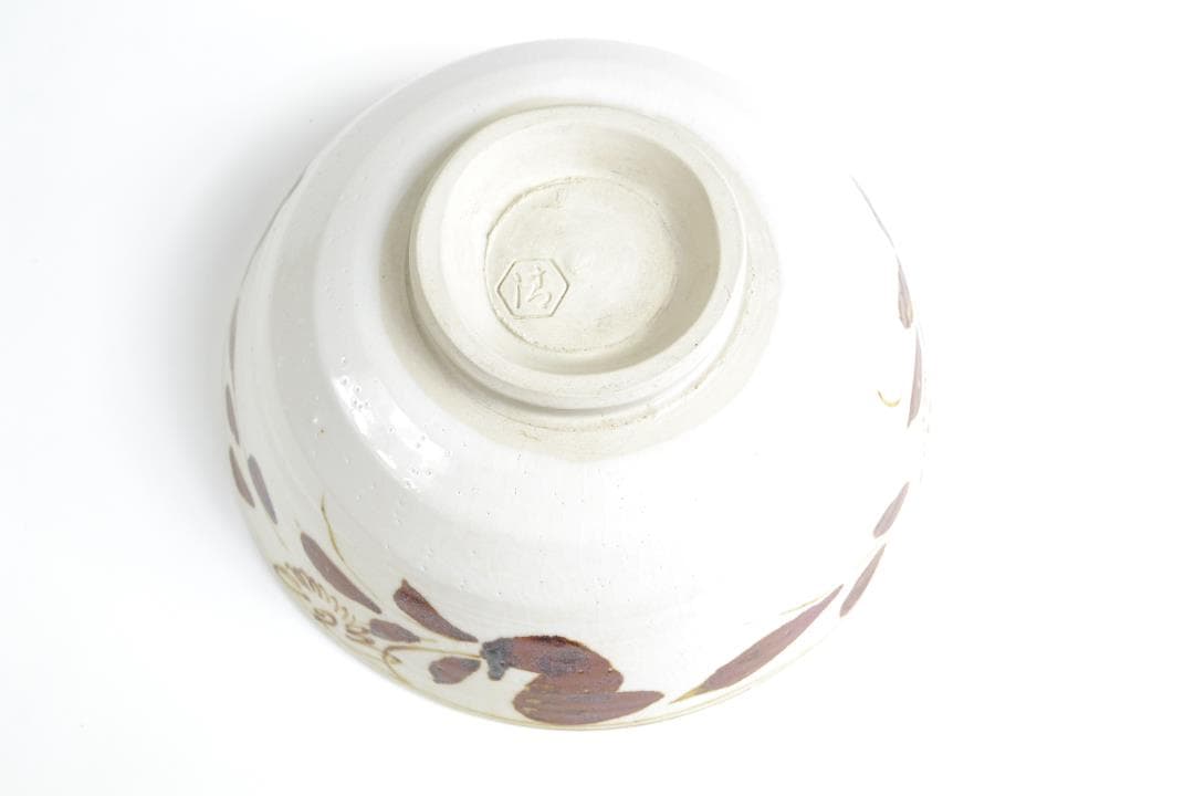 茶道具　絵高麗鉢　　五代　清水　六兵衛造