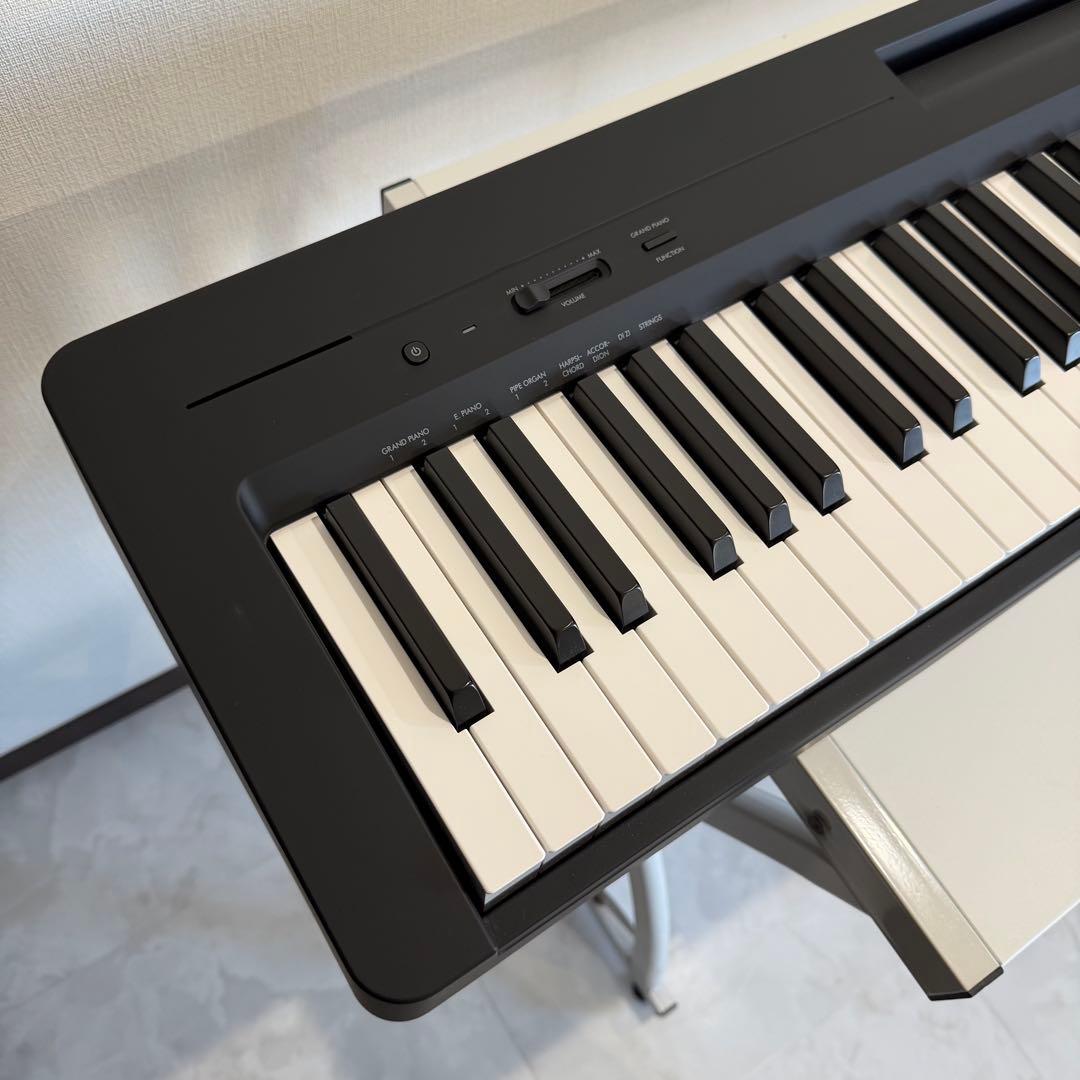 ヤマハ YAMAHA 電子ピアノ 88鍵盤 コンパクト 黒