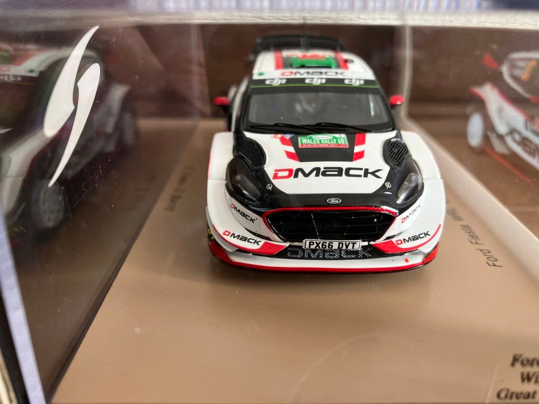1/43 Ford Fiesta WRC 2017 E.エバンス 優勝マシン