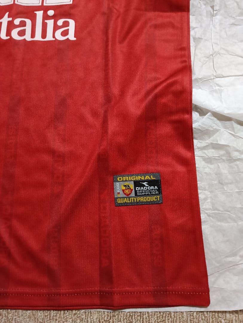 ASローマ DIADORA 中田英寿#8 ユニフォーム新品 Lサイズ