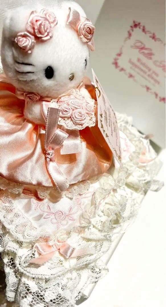 ハローキティ ウエディング ドール リングピロー Vivitix 新品タグ付き