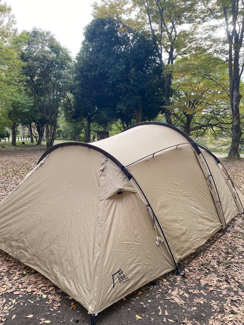 【土日限定】サバティカル ギリア グランドシート2枚・ステッカーメインポール新品