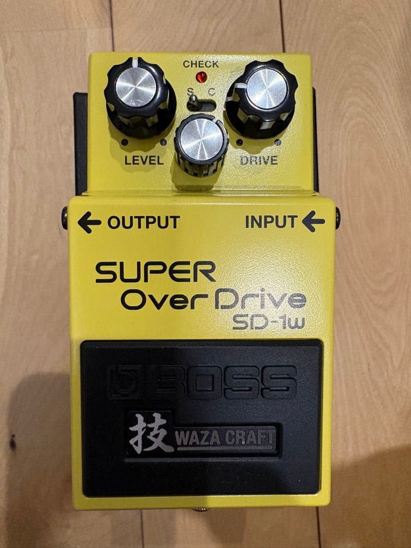 BOSS SUPER OverDrive SD-1W 美品　日本製