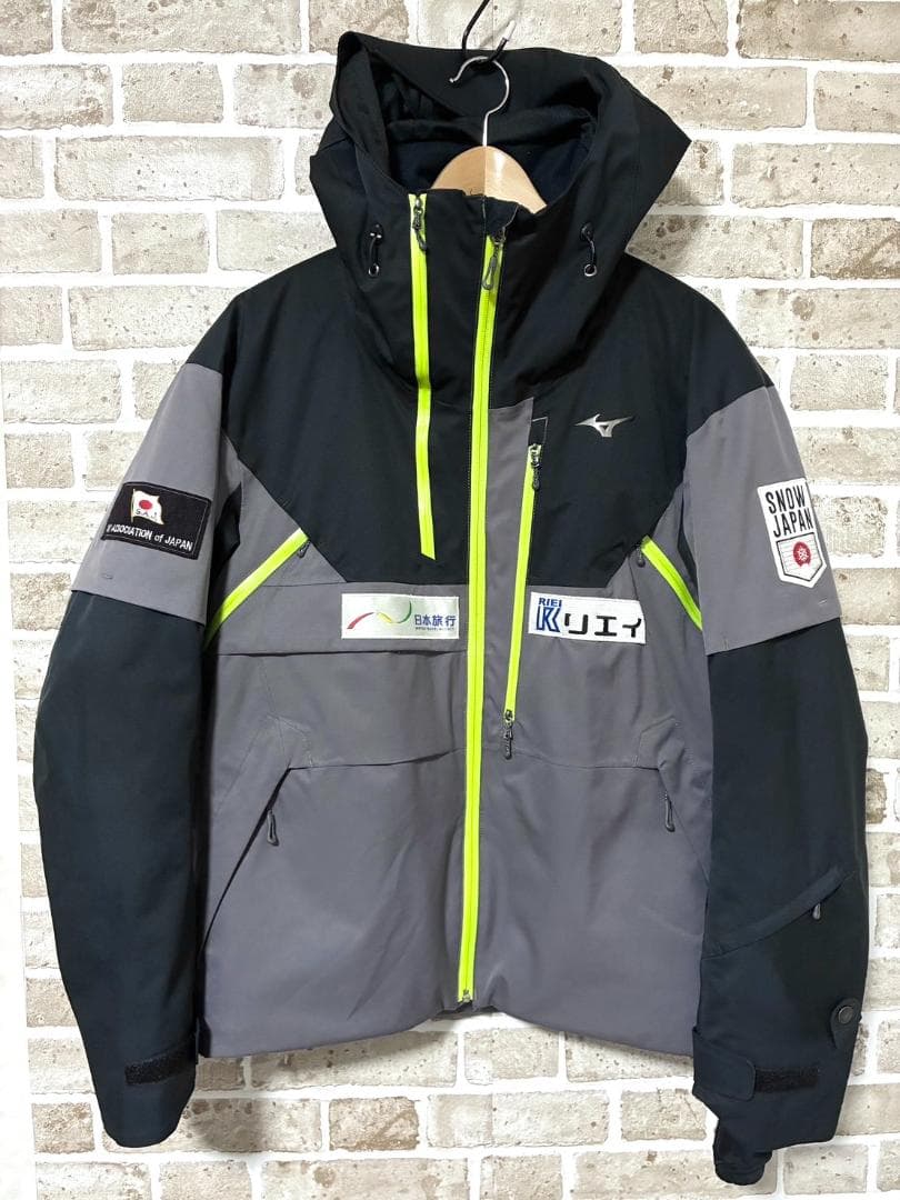 【フォロー割】中古 ミズノ SAJ スノージャパン セットアップ 上下 Mサイズ