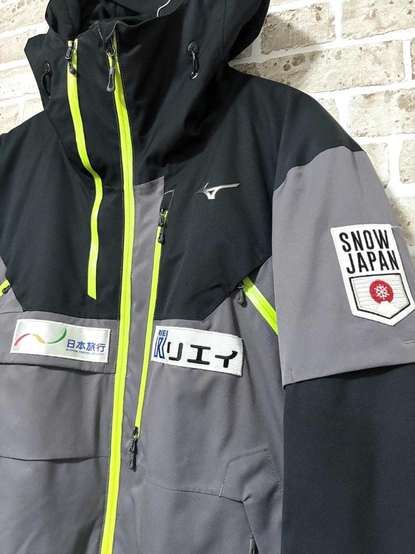 【フォロー割】中古 ミズノ SAJ スノージャパン セットアップ 上下 Mサイズ