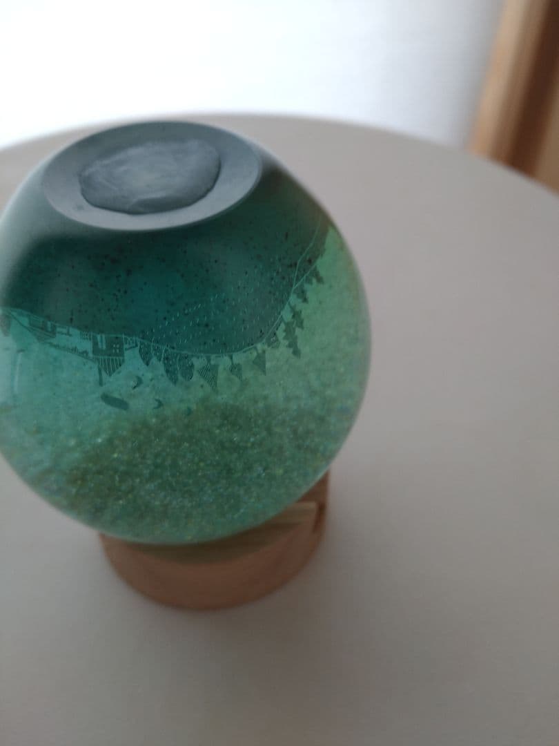 金津沙矢香さん　スノードーム