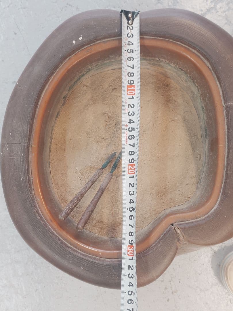 木製 心形 火鉢