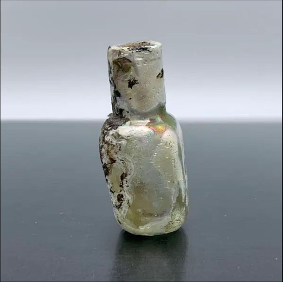 【古代 ガラス】ローマングラス ボトル