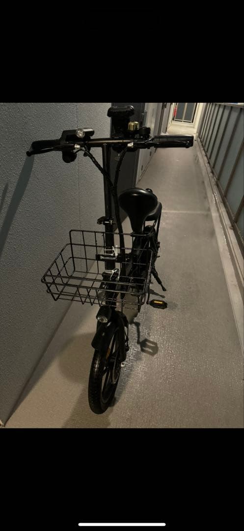 電動アシスト自転車 16インチ 折りたたみ　モペット