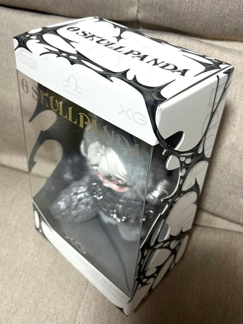 【しっぽ大き目】【耳均等】【目綺麗】【速達も可能】スカルパンダ×XG ぬいぐるみ