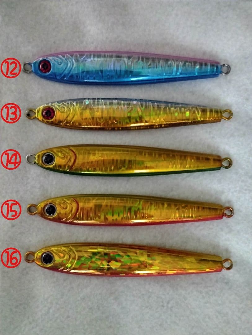 １０本 セット 180g 組合せ自由 メタルジグ TGベイト 形状 高比重