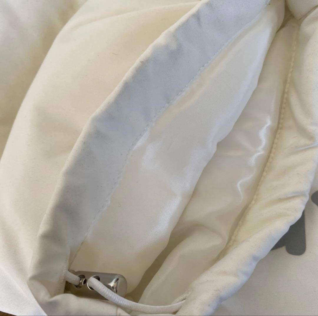 archivo ホワイト パディングパンツ　中綿パンツ　白 40 L