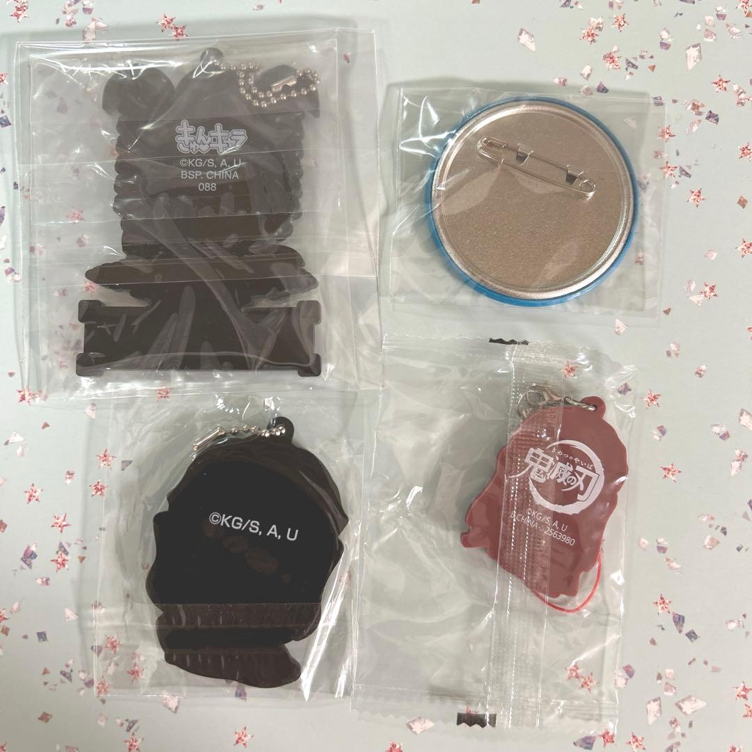 時透無一郎　銀だこ　缶バッジ