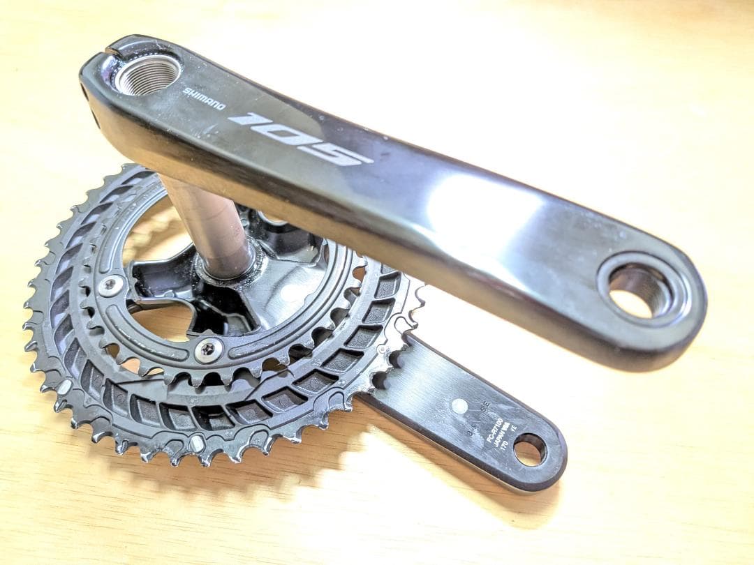 未使 シマノ FC-R7100 105 クランク 170mm 50-34 12s