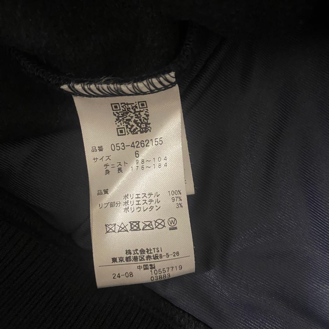 新品未使用タグ付き　パーリーゲイツ　フード付きフリースブルゾン　サイズLL