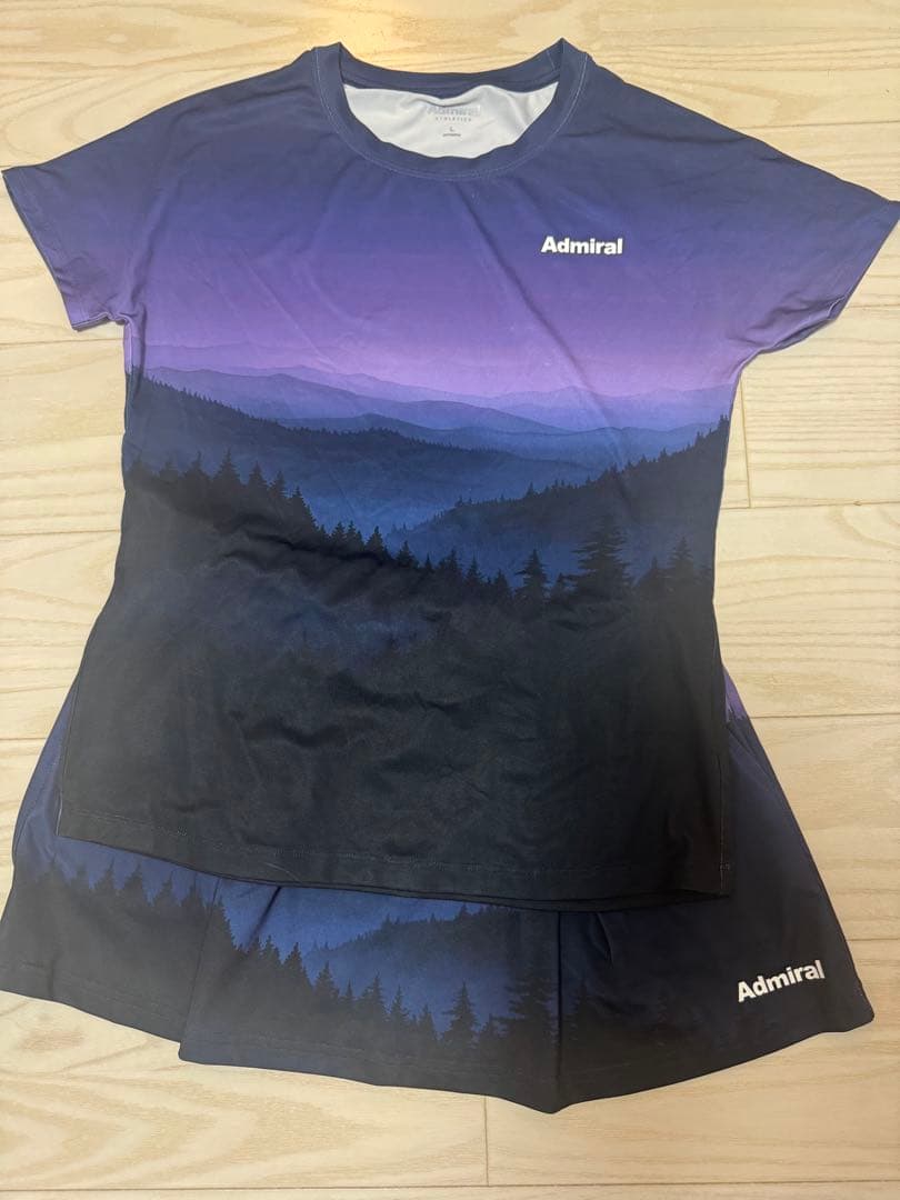 Admiral グラデーション Tシャツ スカート セット