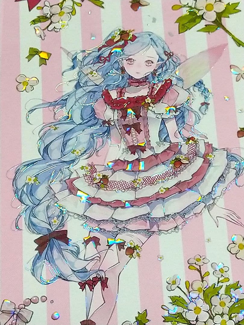 J1106＃花灵仙境(贝壳光)Dailylife切り売り海外人物マステ女の子