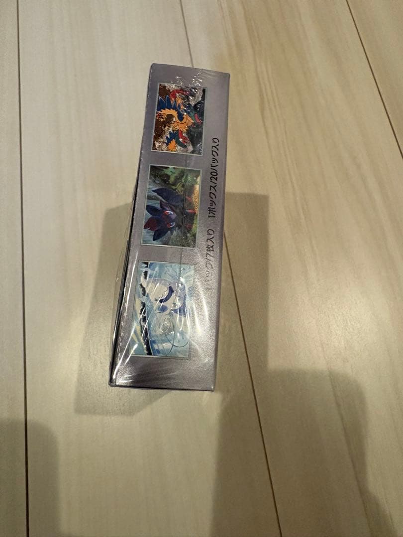 ニ*リ様 ポケモンカード、ホワイトフレアシュリンク付き、1BOX