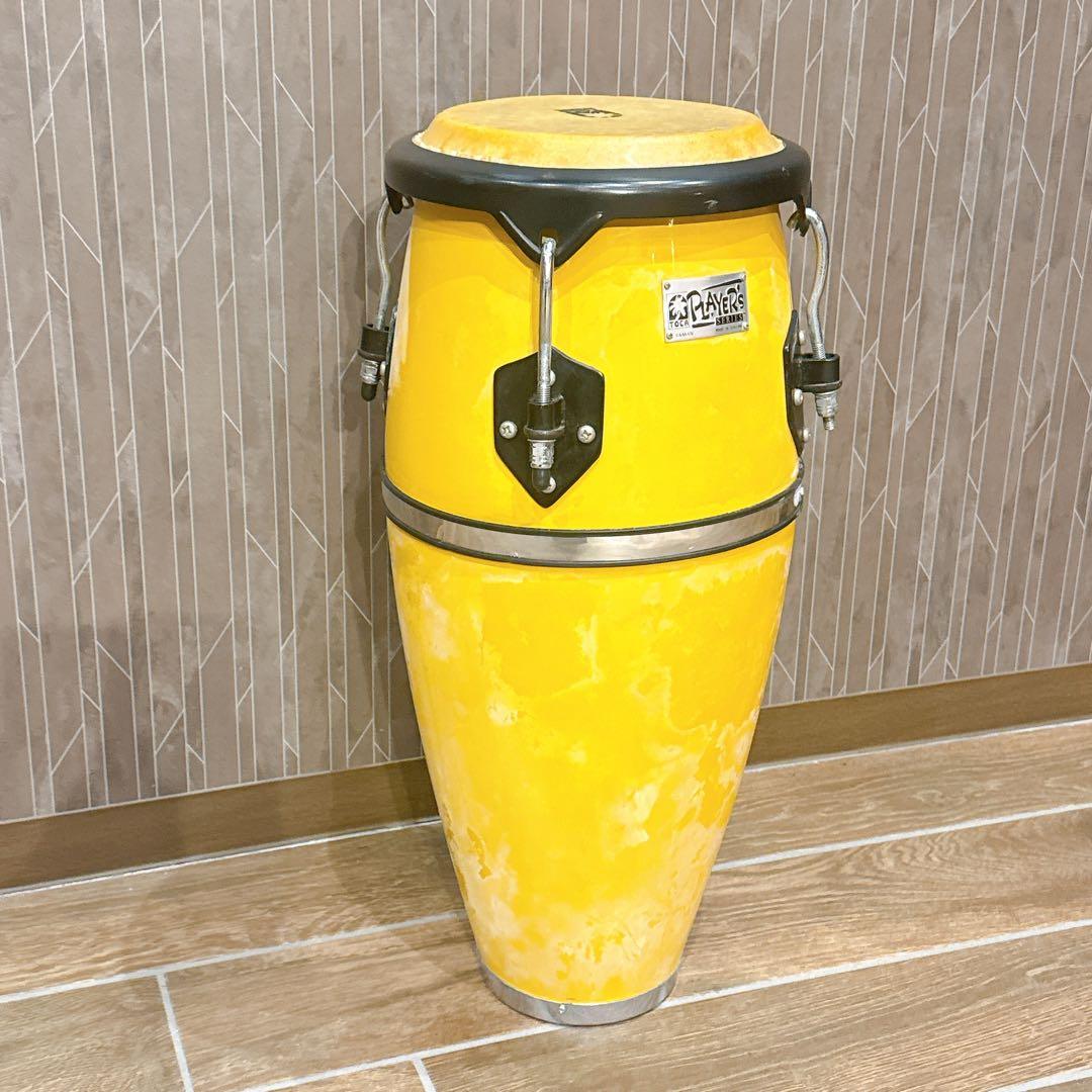 【良品】TOCA コンガ PLAYER’S SERIES トカ イエロー 打楽器