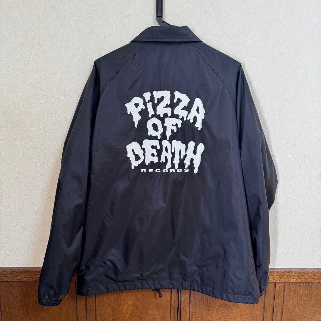 Pizza of Death Records コーチジャケット　ブラック　M