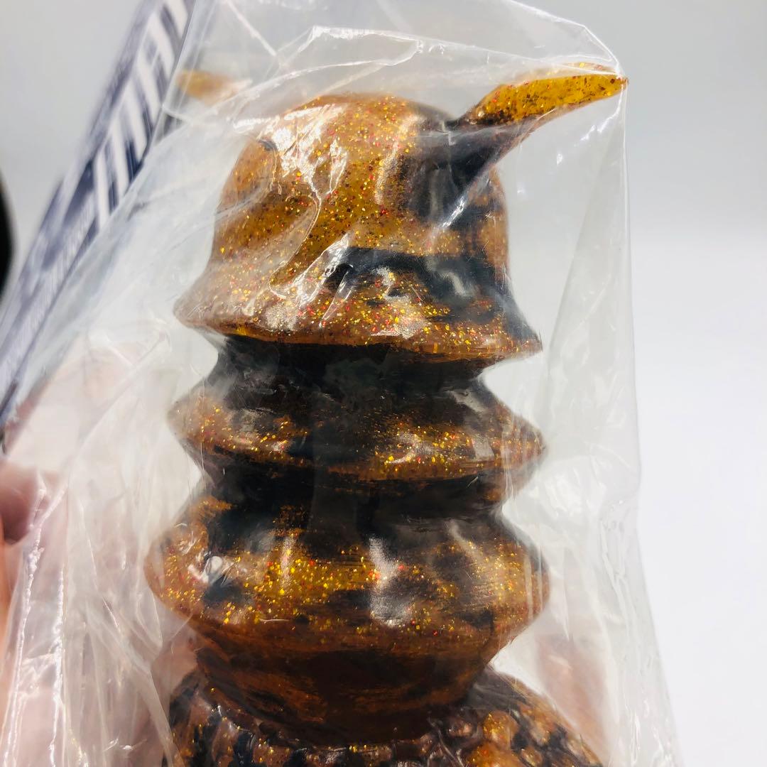 未開封 パンシダ ゴールド成型 中岡俊哉監修 怪獣天国 マーミット ソフビ