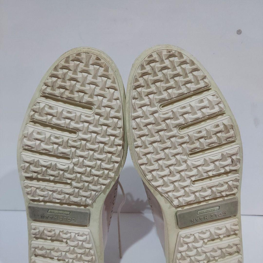 ☆極美品☆COLE HAAN ウィングチップ ゴルフシューズ グレー8B