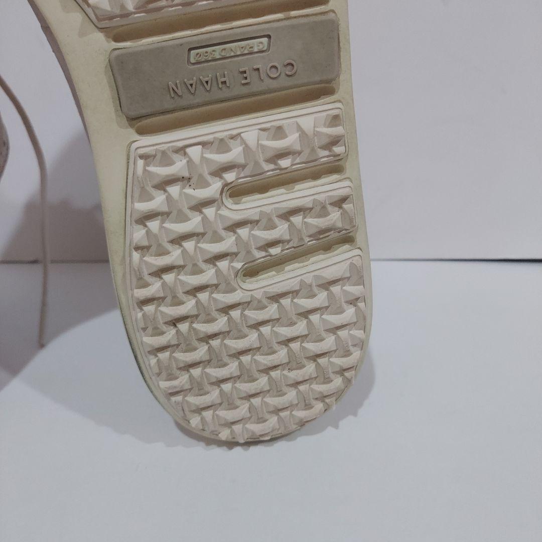 ☆極美品☆COLE HAAN ウィングチップ ゴルフシューズ グレー8B