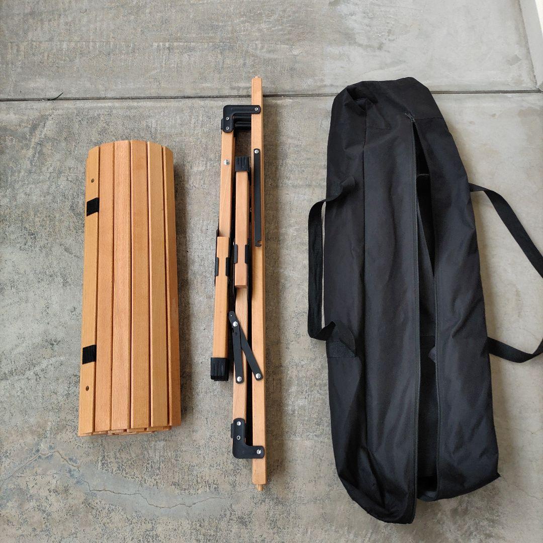 木製　折りたたみ椅子テーブル