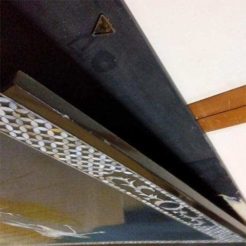 ★特大238㎝　螺鈿　らでん　壁掛け/壁飾り4枚組　沖縄本島引取限定　現物確認可