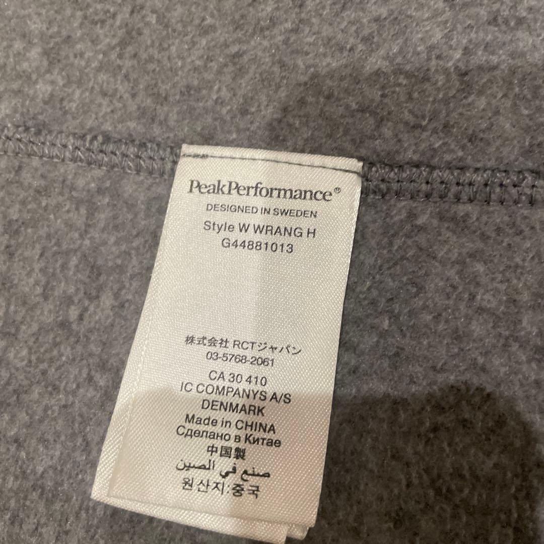ピークパフォーマンス レディースフリースジャケット 日本Mサイズ