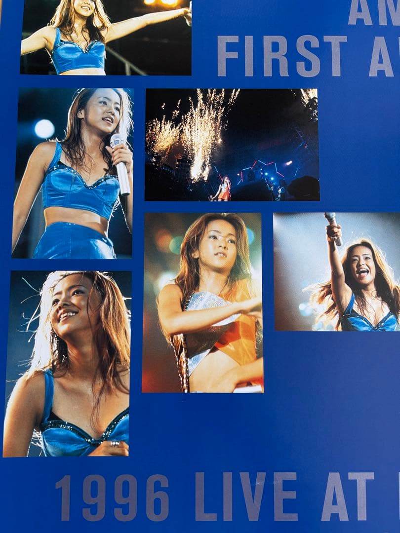 ☆安室奈美恵☆LIVE VIDEO発売告知☆未使用☆非売品☆ポスター☆