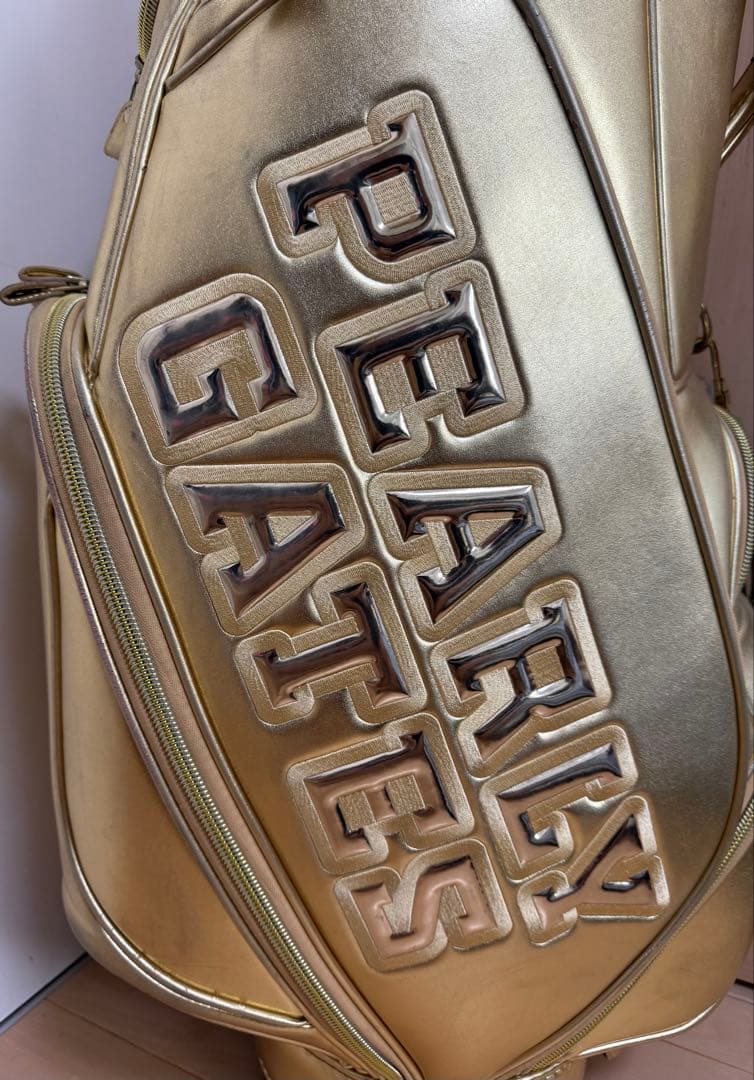 限定★パーリーゲイツ★キャディバッグ★ゴルフ★ゴルフバッグ★レア★ゴールド★金