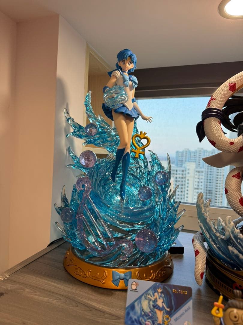 美少女戦士セーラームーン EGG 水野亜美 スタチュー フィギュア