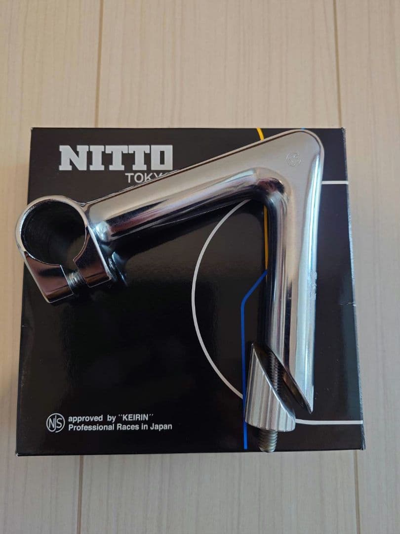 NITTO スチール ステム 65° 115mm　競輪