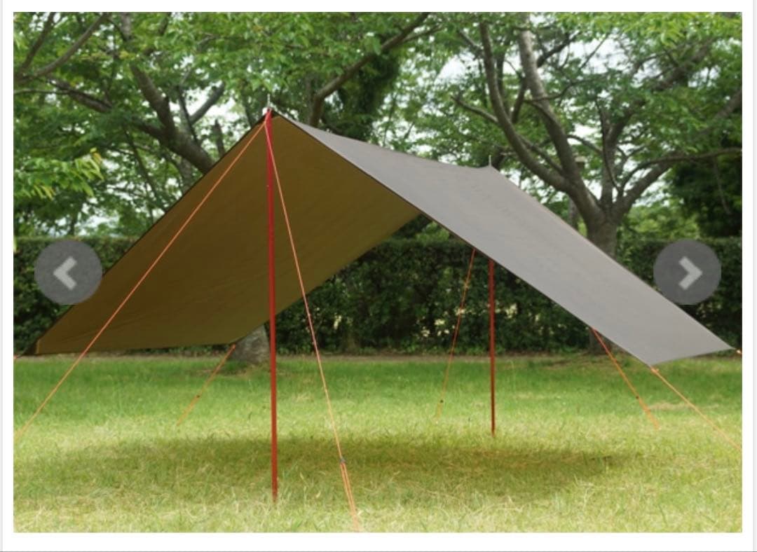 オクトス　ヘキサタープ・ポール・ロープ一式