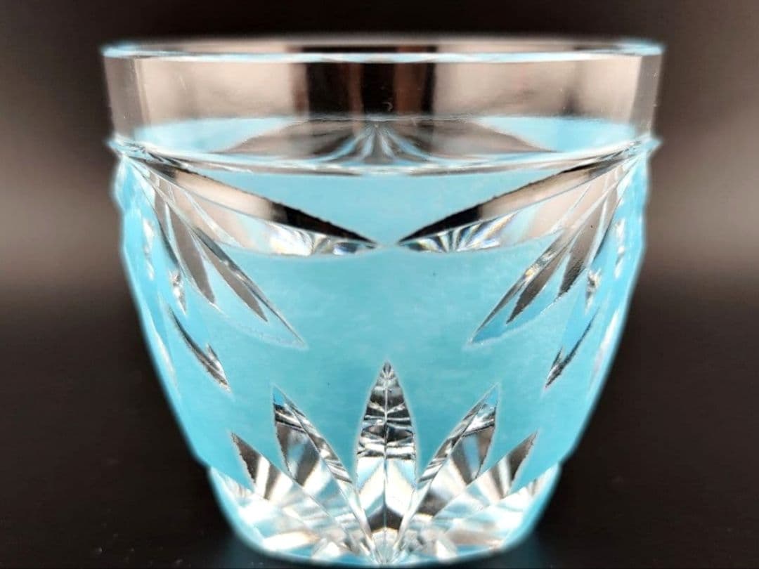 未使用美品☆三澤世奈 SENA MISAWA 猪口（切子、江戸切子、薩摩切子）