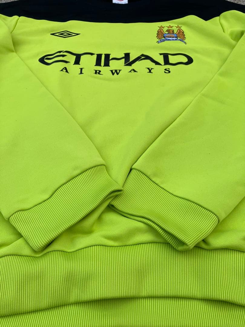 【希少】UMBRO×マンチェスターシティ/スウェット/ドリルトップ 3XL