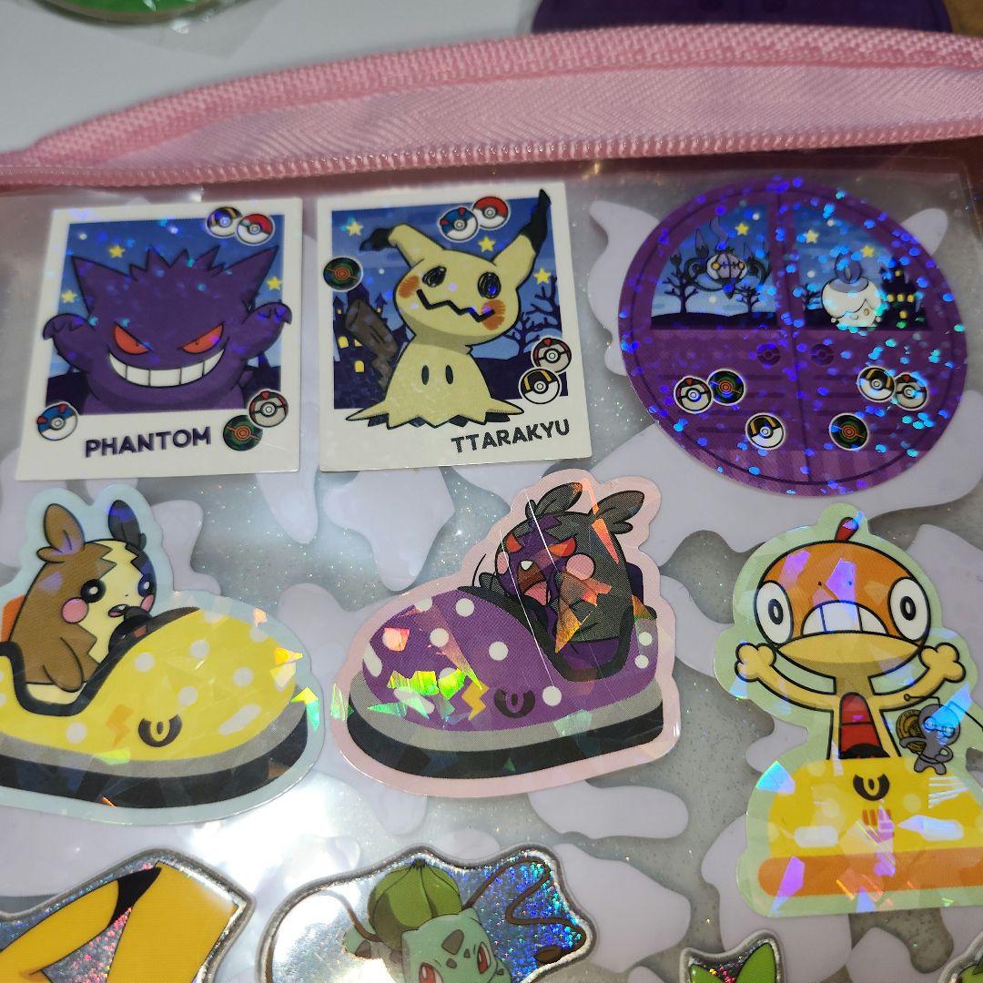 韓国限定　ポケモン ロッテワールド アトラクションステッカー　コレクション