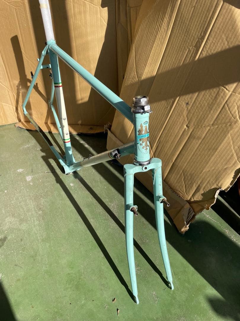 ビアンキ　クロス　レストアベー　クロモリ