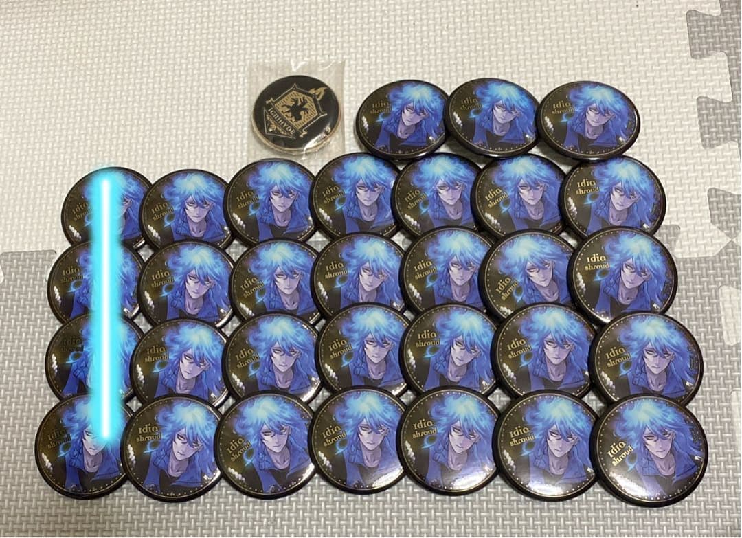 ツイステ イデア キービジュアル 缶バッジ kv 棺