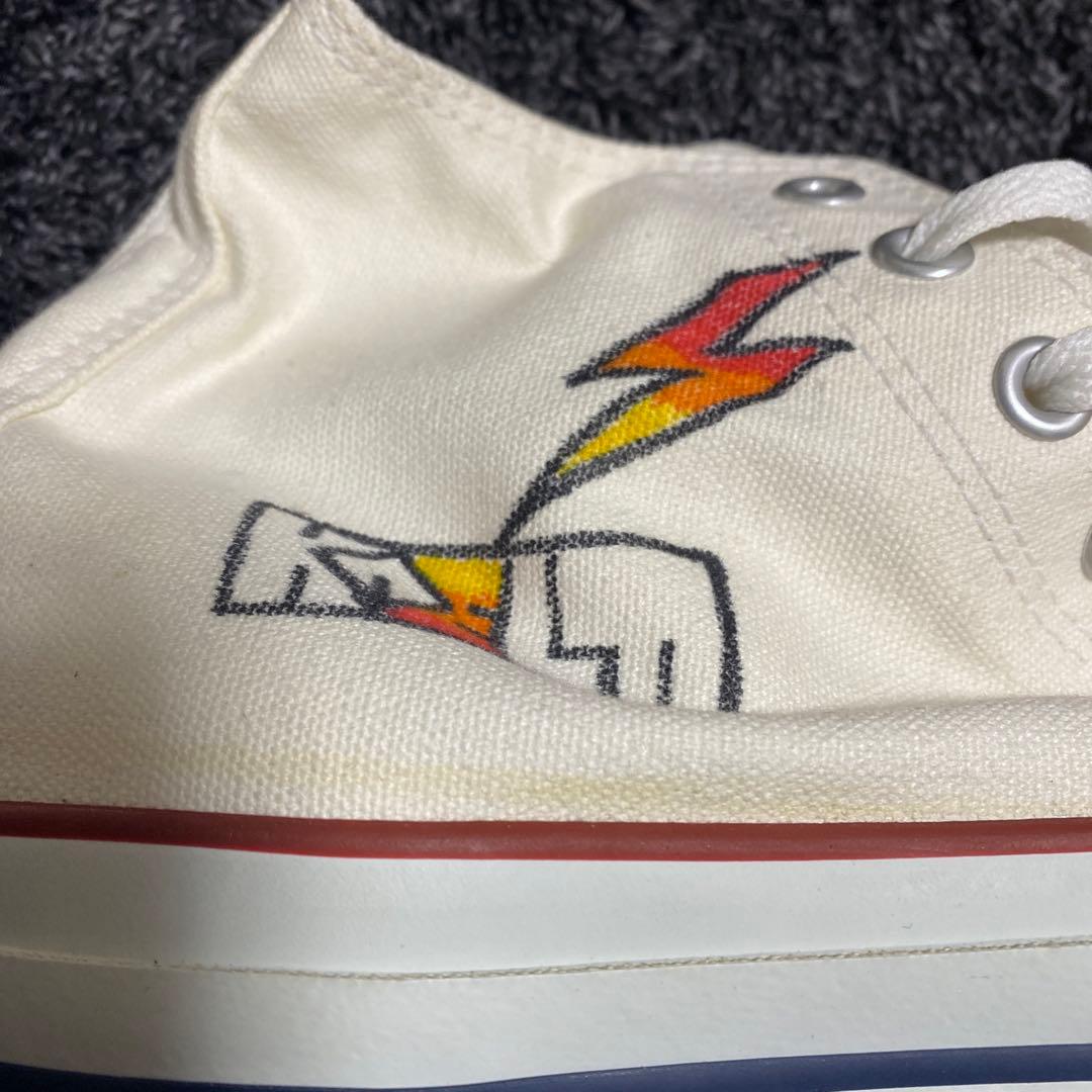 【超希少】木村カエラ 直筆イラスト入り オールスターHI 白 27.5