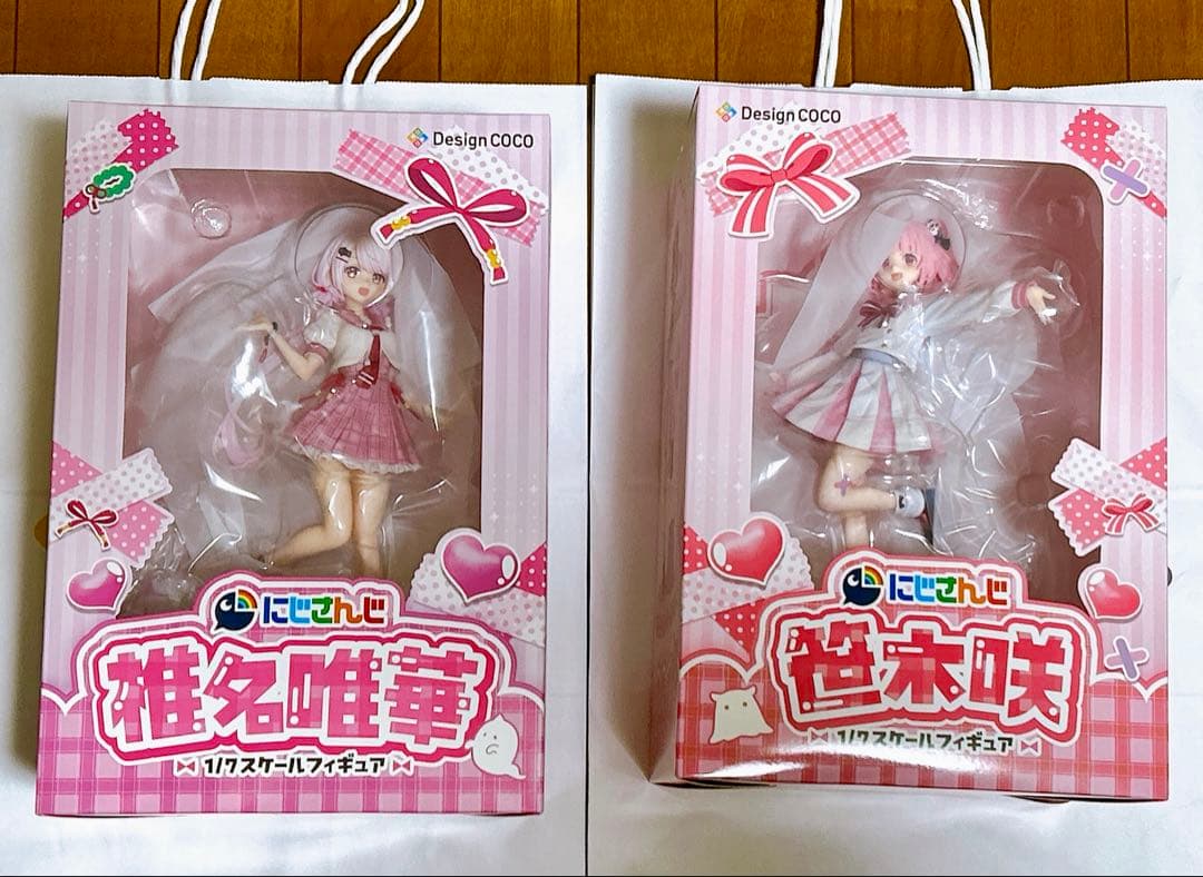 現状最終値　笹木咲 椎名唯華 1/7スケールフィギュア にじさんじ さくゆい