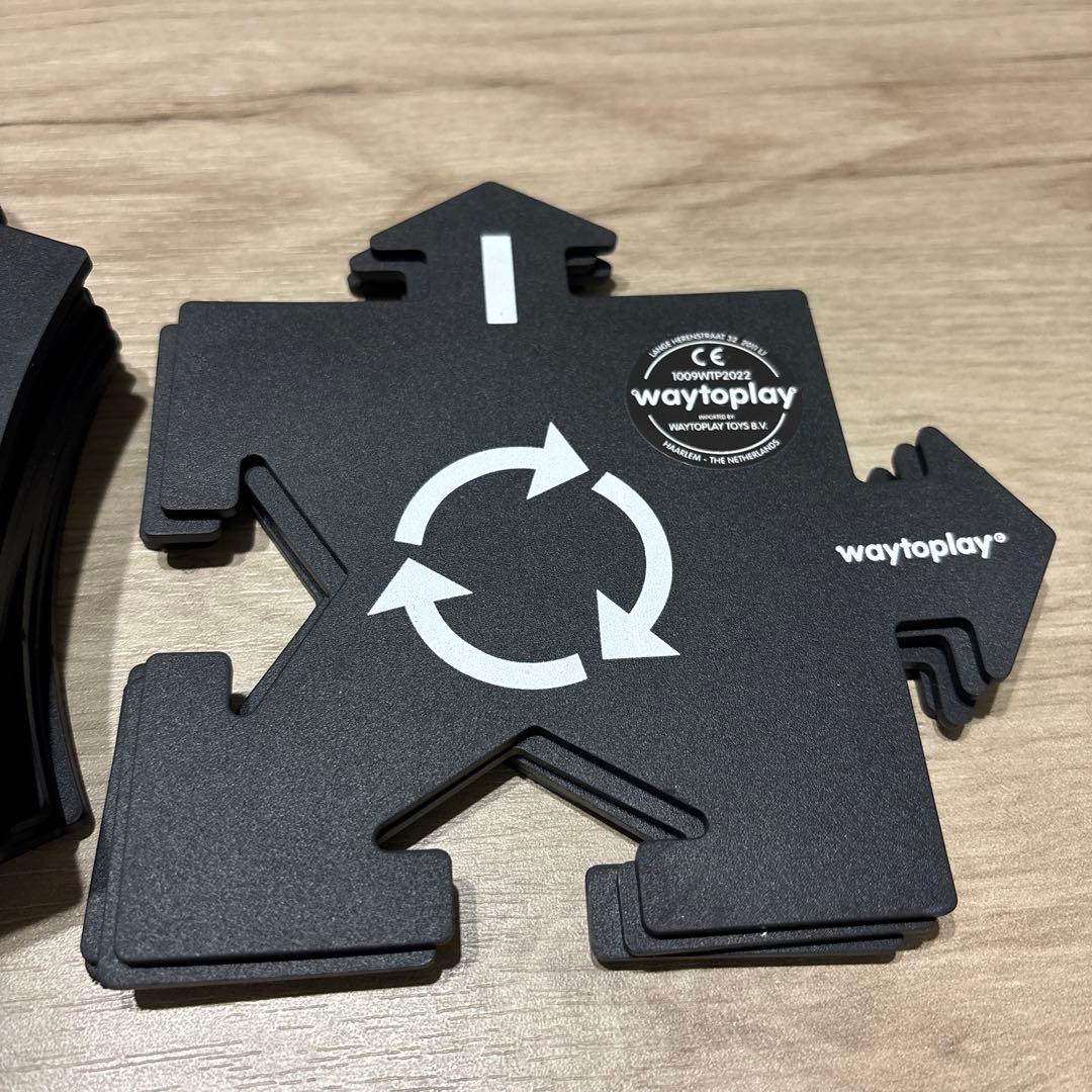 【あや★出品】waytoplay 24ピース　道路　オランダおもちゃ