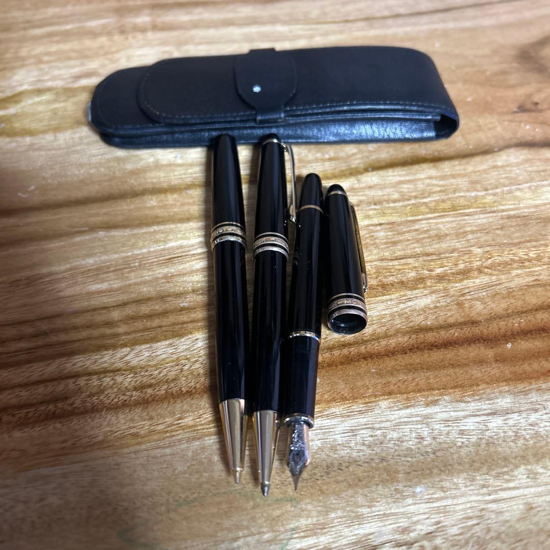 モンブラン　万年筆・ボールペン・シャープペンシルセット