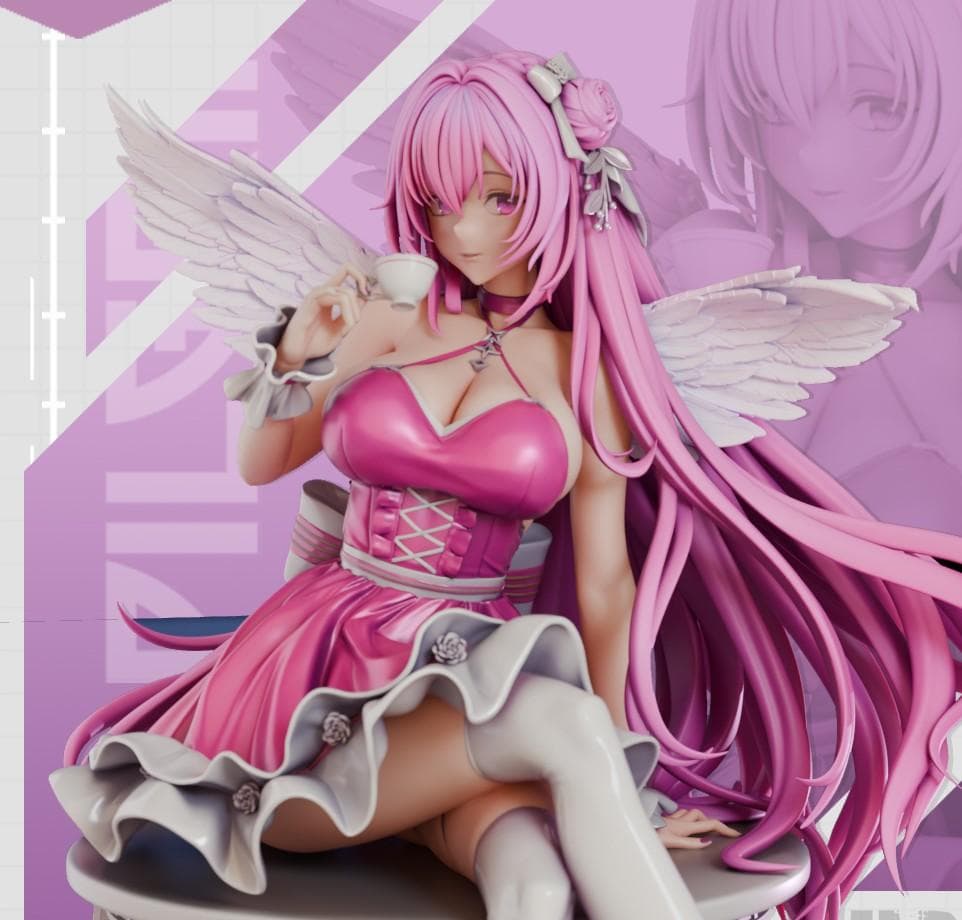 24㎝　1/7　ドロシー　未塗装未組立　ガレキ　勝利の女神　NIKKE