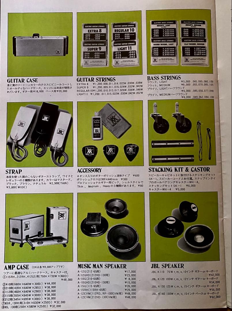 入手困難 ミュージックマン ベースハードケース プレアーニー ヴィンテージ