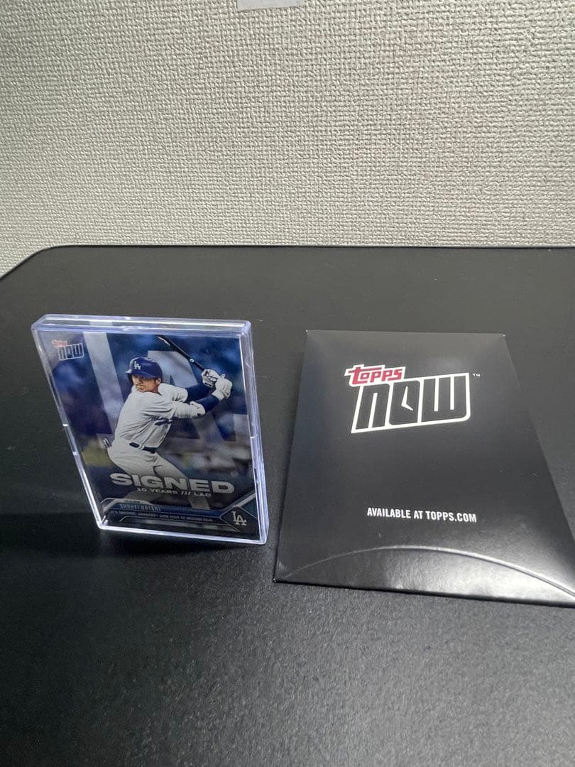 大谷翔平選手2023 topps now ドジャース移籍記念カード　3枚セット