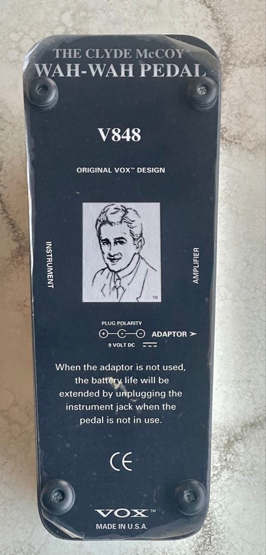 VOX V848 Clyde McCoy ワウペダル 美品 動作確認済み