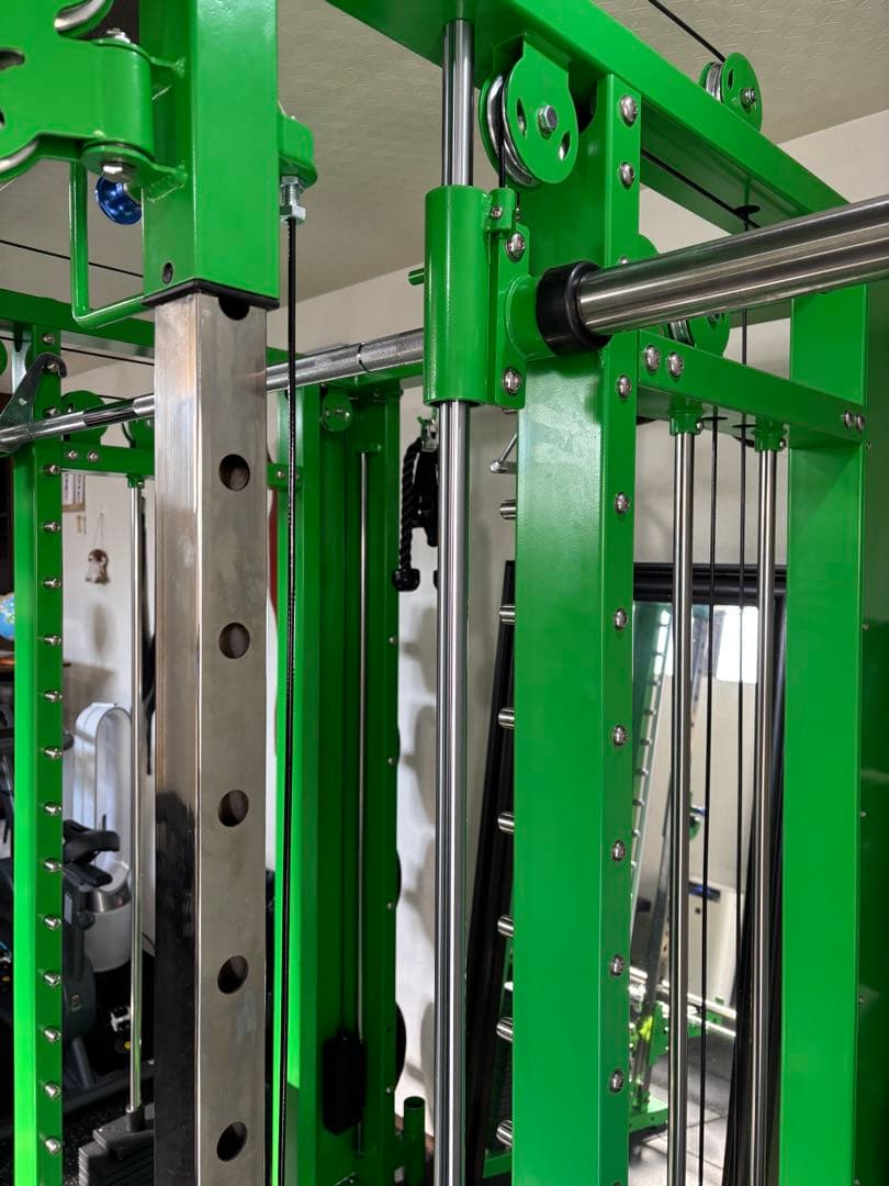 スミスマシン、フルオプション！パワーラック＆10点セット！